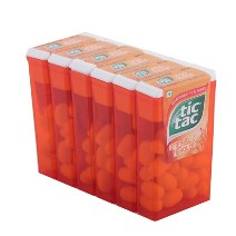 TIC TAC BREATH MINT ORANGE, 6 X 10 Rs
